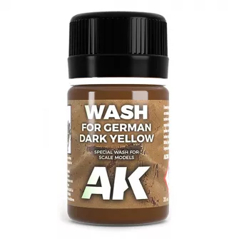 Boje za makete - Dark Yellow Wash