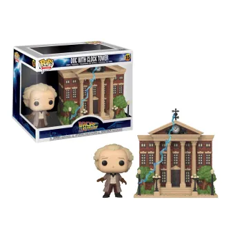 Funko POP! Figure - Funko POP! Town: Back To The Future - Doc w/Clock Tower