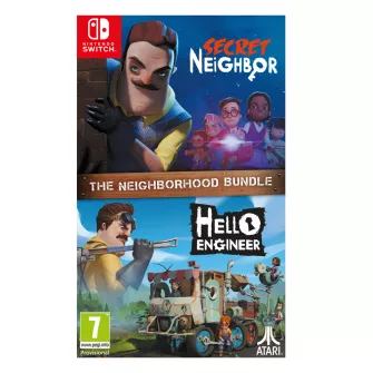 Nintendo Switch igre - Switch Secret Neighbor + Hello Engineer - The Neighborhood Bundle