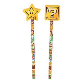 Notesi i olovke - Super Mario - Colour Block Pencil Set