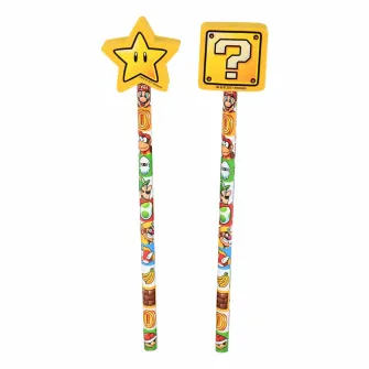 Notesi i olovke - Super Mario - Colour Block Pencil Set