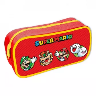 Merchandise razno - Super Mario - Character Circles Rectangle Pencil Case