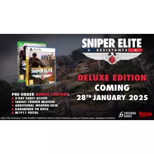 PS5 Sniper Elite: Resistance Deluxe Edition