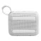 JBL GO 4 White Bluetooth Speaker