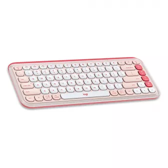 Kancelarijske tastature - Logitech POP Icon Keys - Rose - US