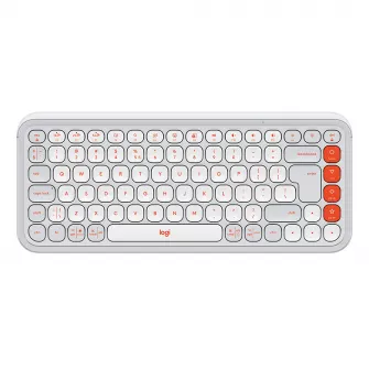Kancelarijske tastature - Logitech POP Icon Keys - Off White - US