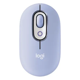 Kancelarijski miševi - Logitech POP Mouse with emoji - Lilac