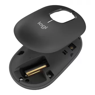 Kancelarijski miševi - Logitech POP Mouse with emoji - Graphite