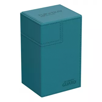 Oprema za kolekcionarske kartice - Ultimate Guard Flip'n'Tray 80+ Xenoskin - Petrol