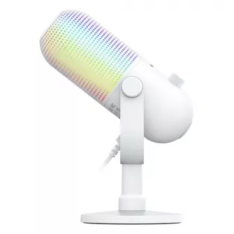 Gejmerski mikrofoni - Seiren V3 Chroma - RGB USB Mic - White Edition - FRML