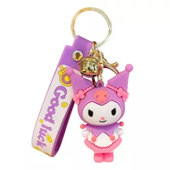Privesci - Sanrio V3 - Kuromi White Keychain