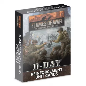 Društvene igre - D-Day: Reinforcement Unit Cards - 1