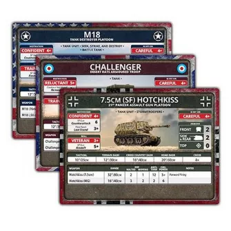 Društvene igre - D-Day: Reinforcement Unit Cards - 1