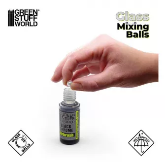 Warhammer pribor i oprema - Glass Mixing balls 8mm (Pack x40)