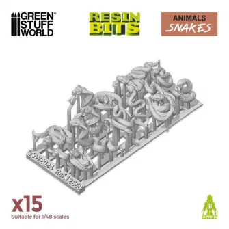 Warhammer pribor i oprema - 3D Printed - Animales SNAKES