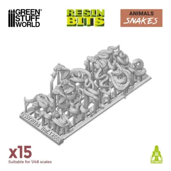Warhammer pribor i oprema - 3D Printed - Animales SNAKES