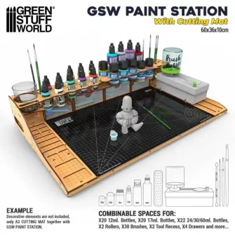 Warhammer pribor i oprema - GSW Paint Station with cutting mat