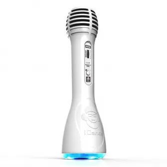 Karaoke mikrofoni - iDance Microphone PM6(WH)-C2