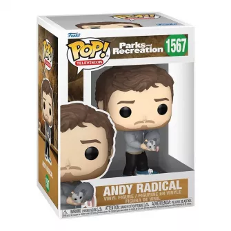 Funko POP! Figure - Funko POP! TV: Parks & Recration 15th - Andy Radical
