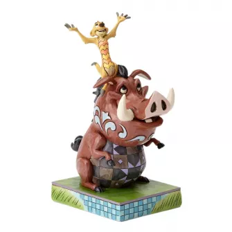 Ukrasne figure - Carefree Cohorts (Timon and Pumbaa Figurine)