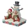 Chip n Dale Snowman Figurine