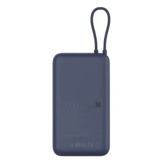 Power bank - Xiaomi 33W Power Bank 20000mAh (Integrated Cable) Blue GL