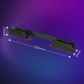 LED trake i lampice - Govee Neon Rope Light 2 Clips Black 5 Pcs (1 Pack)