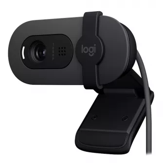Web kamere - Logitech Brio 100 Full HD Webcam - Graphite - USB