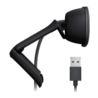 Web kamere - Logitech Brio 100 Full HD Webcam - Graphite - USB