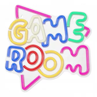 Retro aksesoari - Dekorativna neon LED rasveta GAME ROOM