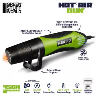 Warhammer pribor i oprema - Hot air gun 450w (220v and UE plug)