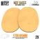 MDF Oval Base 170x105mm - Packx2 (thickness 3mm)