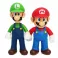 Super Mario Action Figures - Mario and Luigi