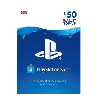 Playstation Prepaid kartice - Playstation Network PSN Card 50GBP (kod za elektronsku trgovinu)