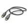 Charging/Data kabl, USB Type-C-USB Type-C, 1m crni