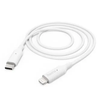 USB kablovi - Hama kabl USB-C na Lightning, 1m, beli, 480 Mbit/s