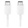Samsung kabl 2 x USB-C muški, 3A, beli