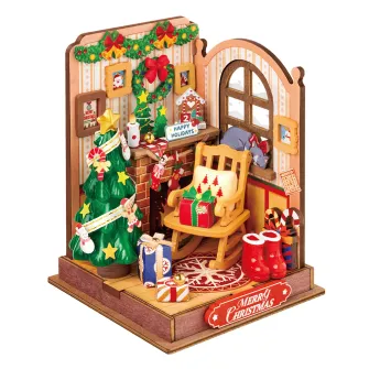 Drvene makete - Christmas Fireplace