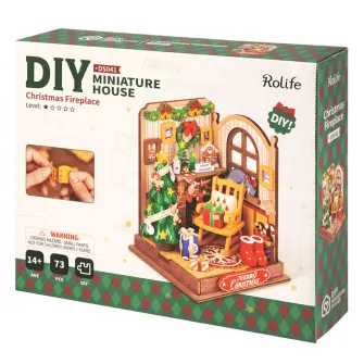 Drvene makete - Christmas Fireplace