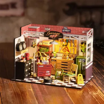 Drvene makete - Garage Workshop