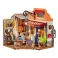 Rolife Corner Bookstore DIY Miniature
