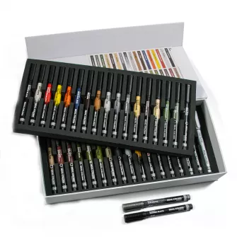 Boje za makete - Special Box Real Colors Markers - 34 markers