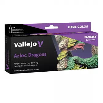 Warhammer boje - New Game Color Set: Aztec Dragons By A.Giraldez (8)