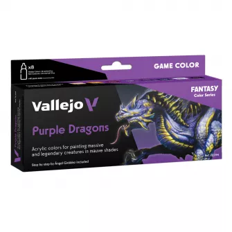 Warhammer boje - New Game Color Set: Purple Dragons By A.Giraldez (8)