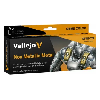 Warhammer boje - New Game Color Set: Non Metallic Metal (8)