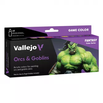Warhammer boje - New Game Color Set: Orcs & Goblins (8)