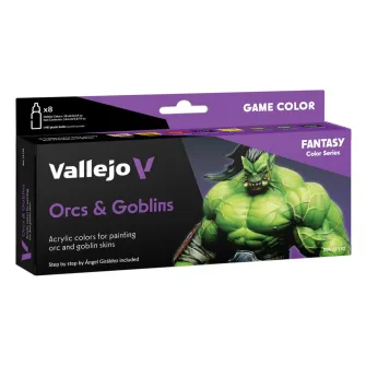 Warhammer boje - New Game Color Set: Orcs & Goblins (8)