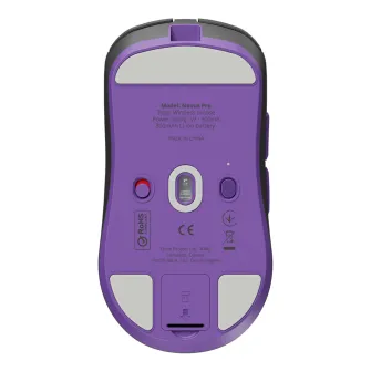 Gejmerski miševi - Dark Project Novus Pro Wireless Mouse - Blackberry