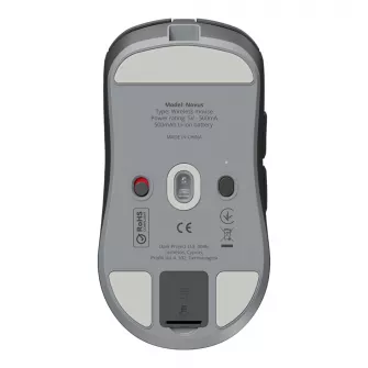 Gejmerski miševi - Dark Project Novus Wireless Mouse - Black/Grey