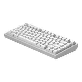 Gejmerske tastature - Dark Project ALU Terra Nova White - Wireless Gaming Keyboard (ANSI)